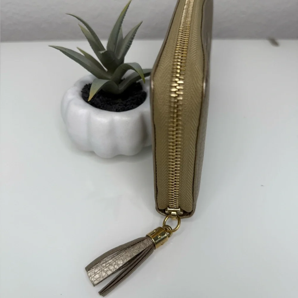 GUCCI Soho Wallet - metallic Champagne - Picture 3 of 9